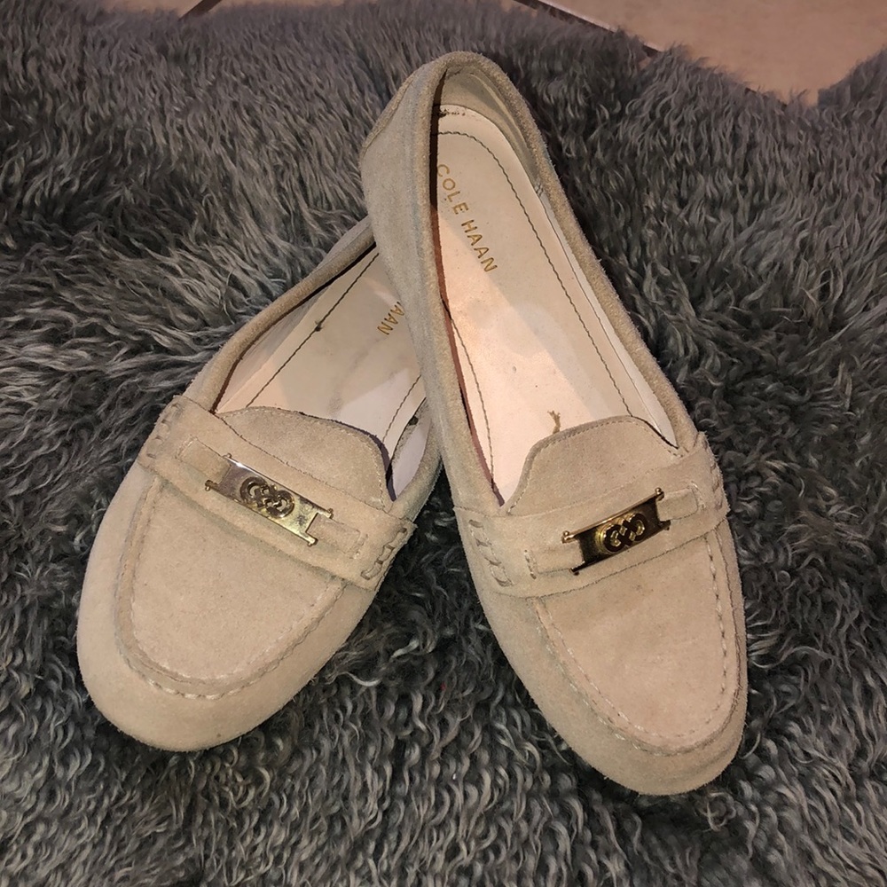 Colé Haan flats leather suede